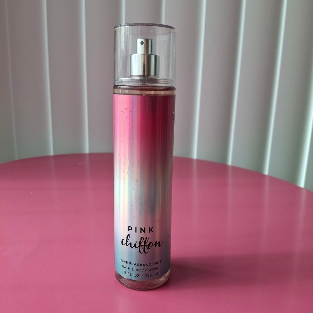 Bath & Body Works PINK CHIFFON Fine Fragrance Mist 8oz Body Spray